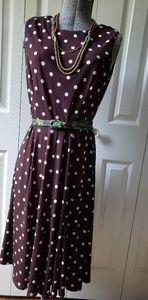 Pretty woman polka dot dress